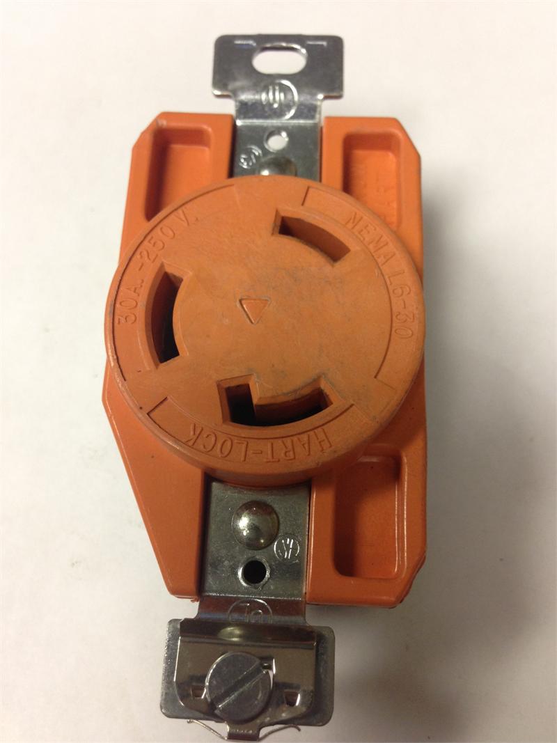 IG6340 Arrow Hart L6-30 Isolated Ground Receptacle
