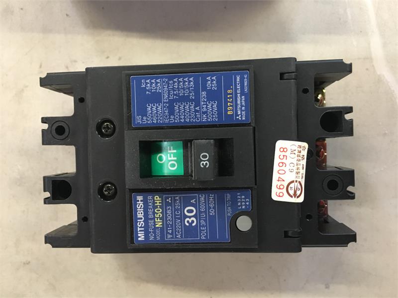 NF50-HP Mitsubishi Circuit Breaker 30A 3 Pole